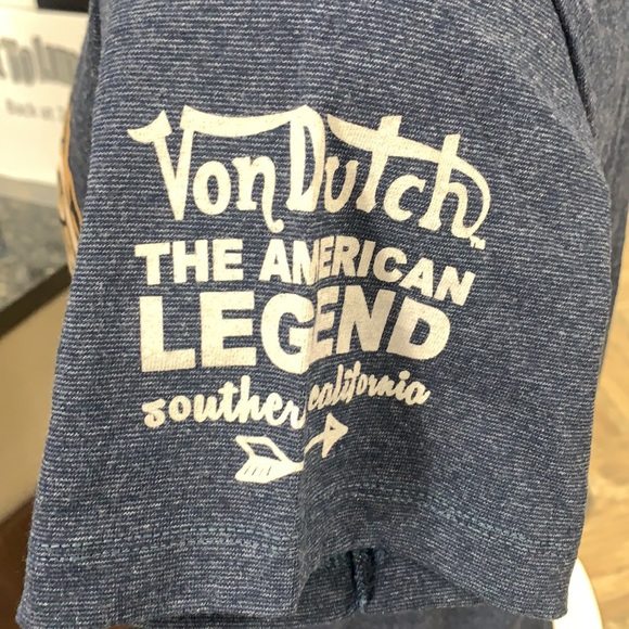 Von Dutch Blueberry Tshirt - Picture 2 of 3